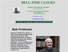 Tablet Screenshot of bell-time.com